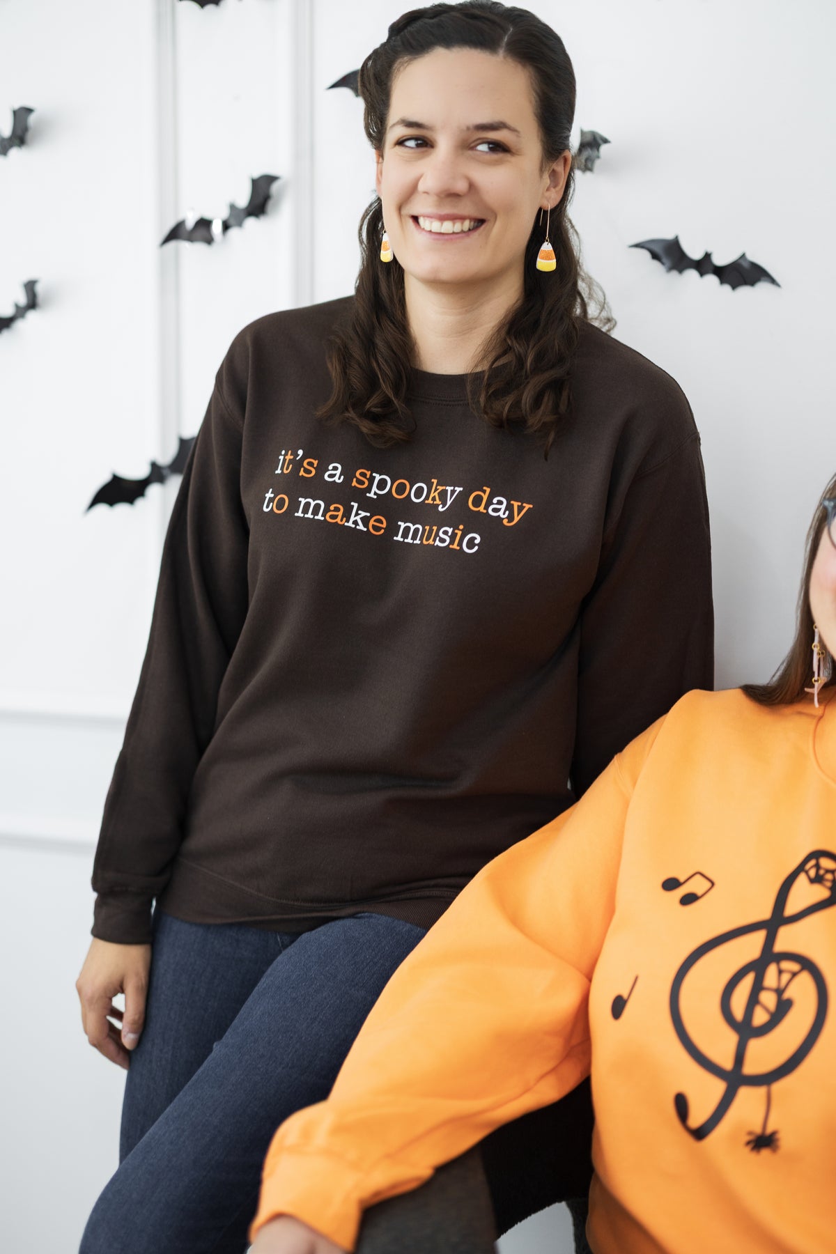 It's a Spooky Day to Make Music Sweatshirt
