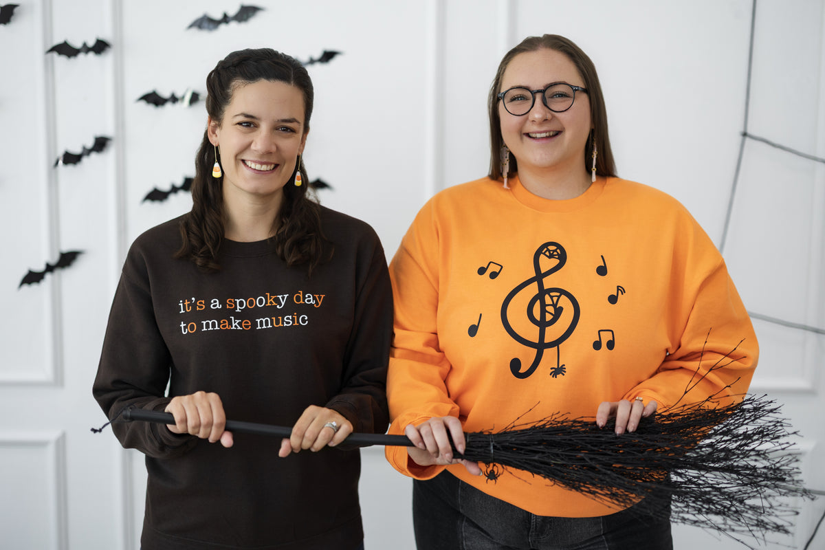 Spider Treble Clef Sweatshirt