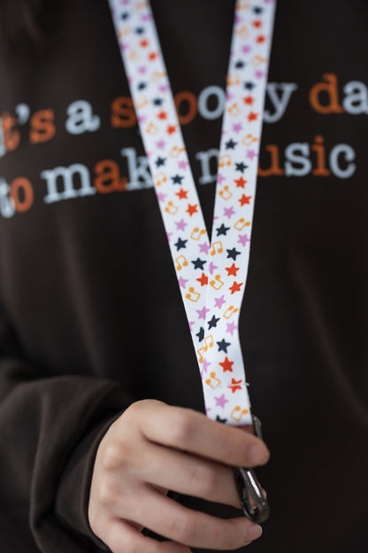 Spooky Stars Lanyard