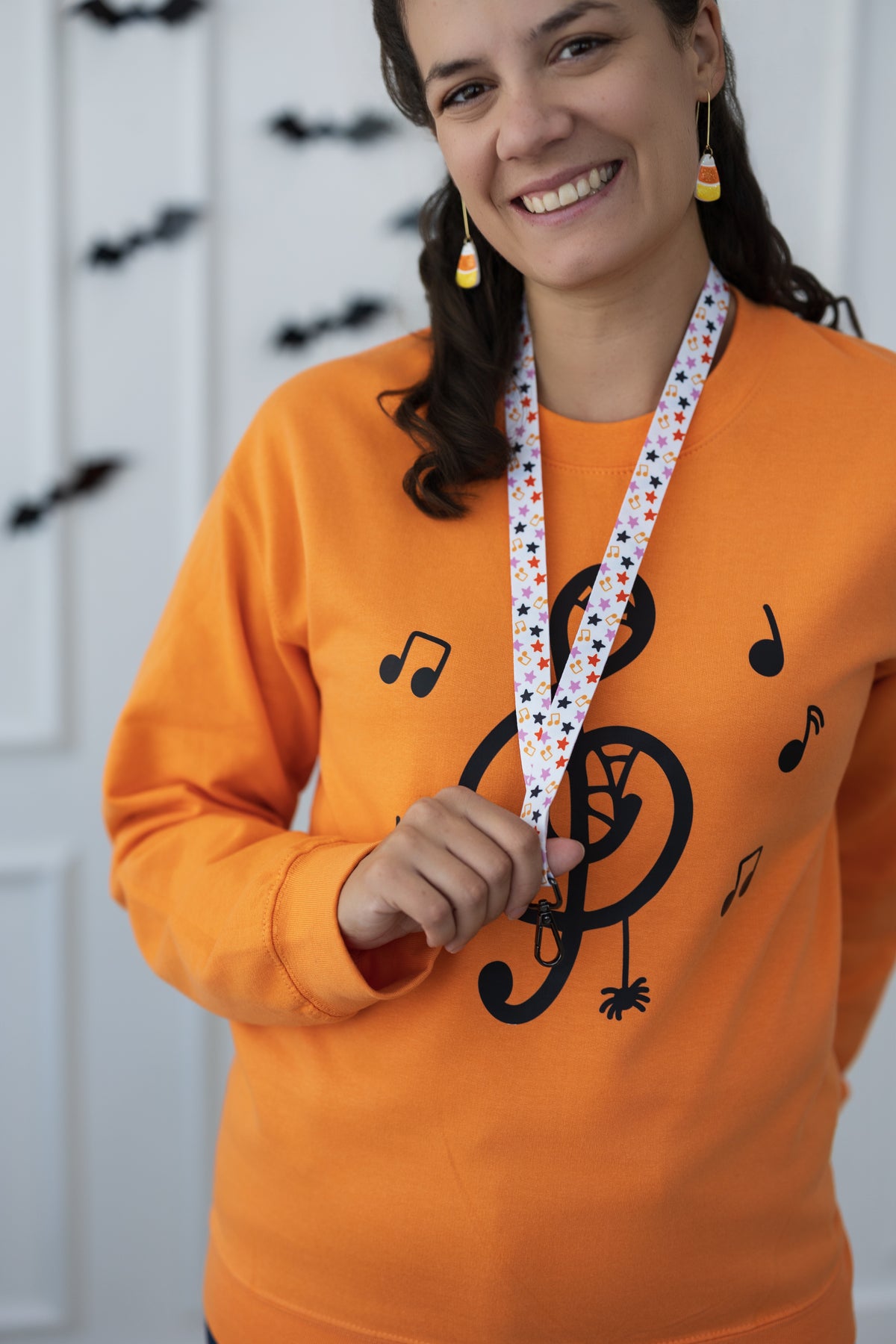 Spooky Stars Lanyard