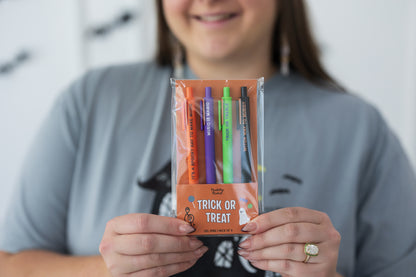 Trick or Treat Gel Pen Set