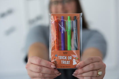 Trick or Treat Gel Pen Set