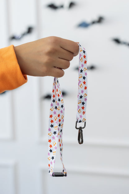 Spooky Stars Lanyard
