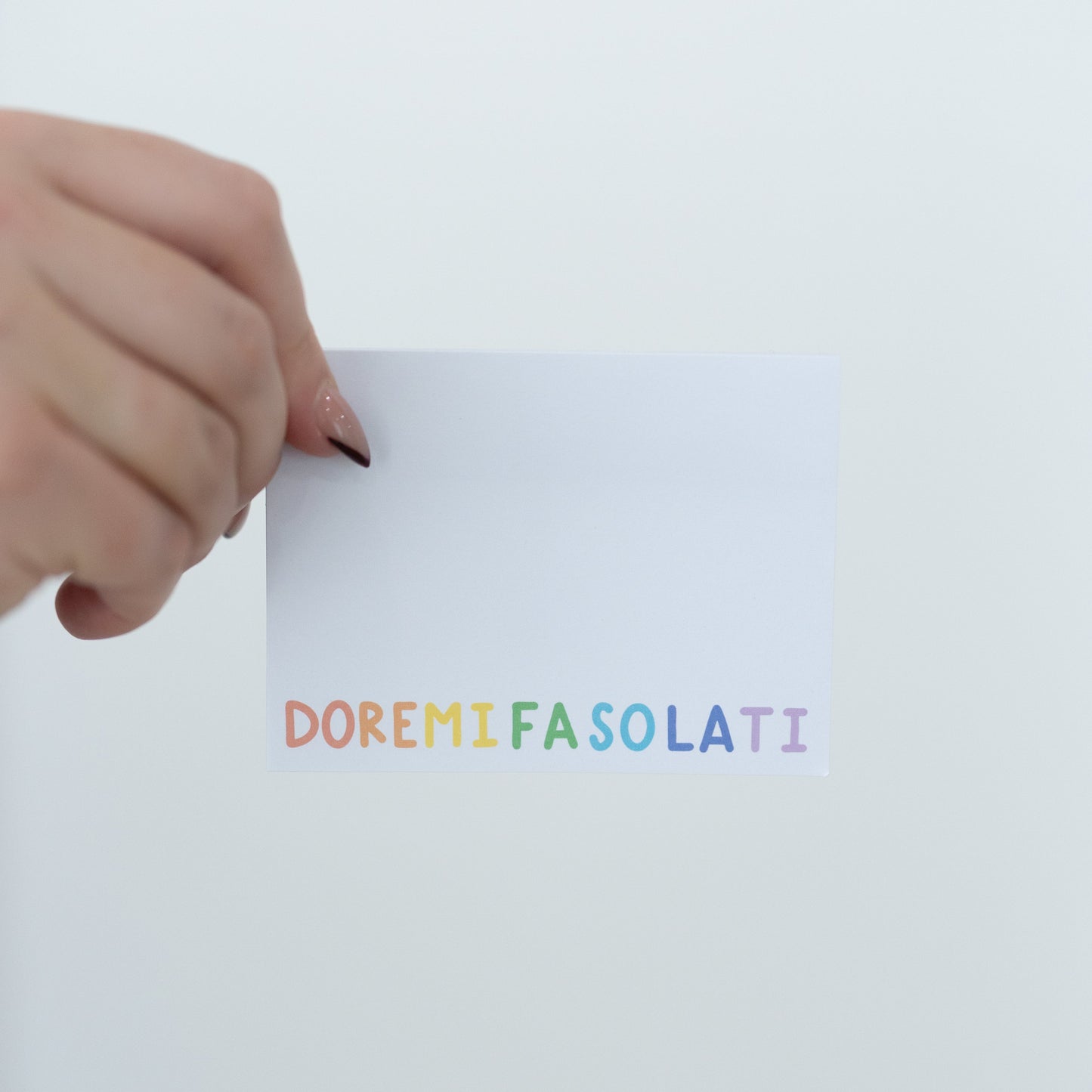 Solfege Large Sticky Notes