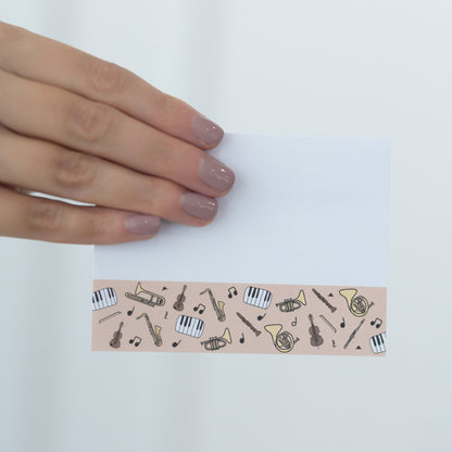 Instrument Family Large Sticky Notes