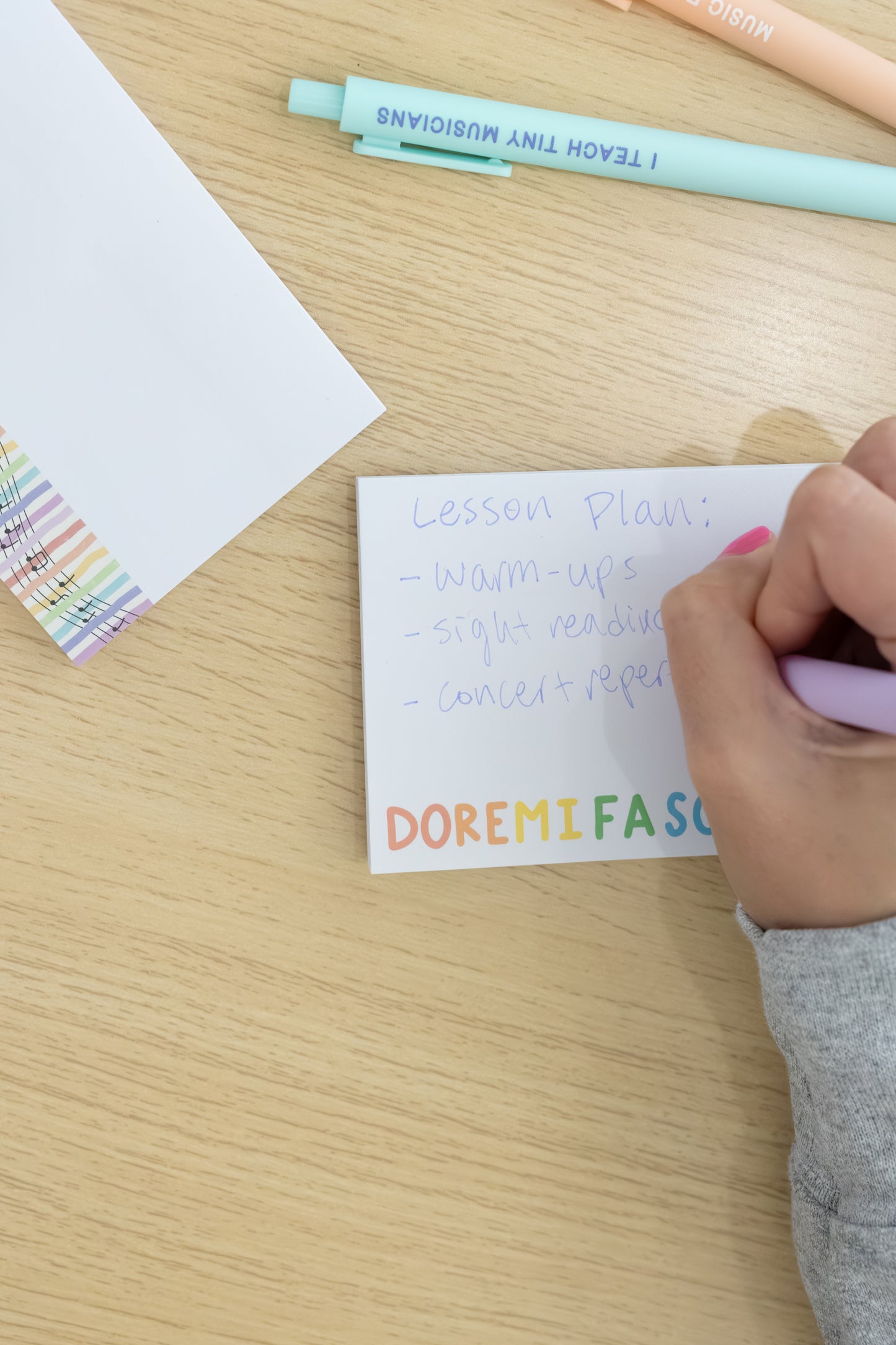 Solfege Large Sticky Notes