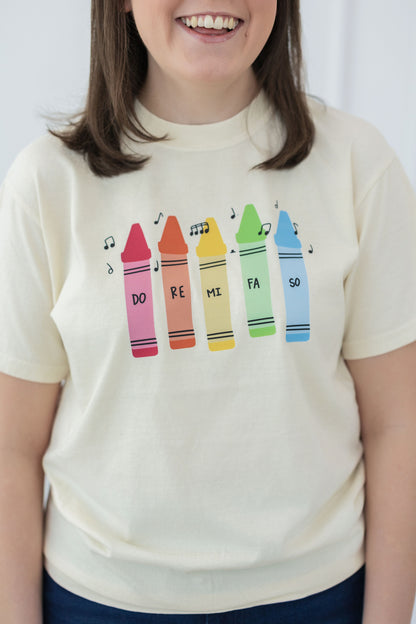 Solfege Crayons T-Shirt