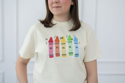 Solfege Crayons T-Shirt