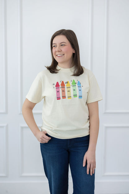 Solfege Crayons T-Shirt