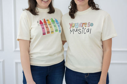 Solfege Crayons T-Shirt