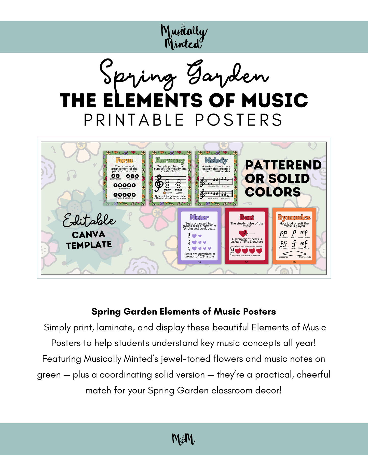 Spring Garden: Elements of Music DIGITAL DOWNLOAD
