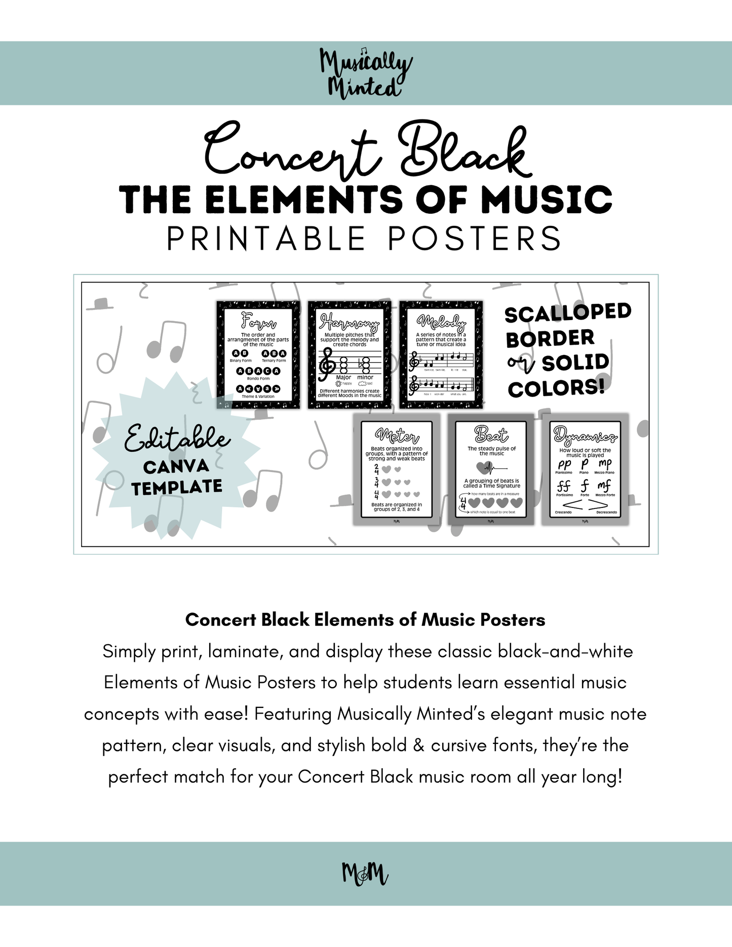 Concert Black: Elements of Music DIGITAL DOWNLOAD