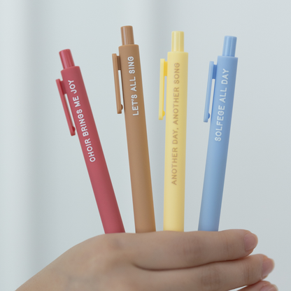 Choir Essentials Gel Pen Set