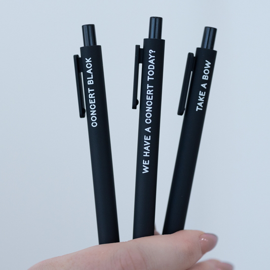 Concert Day Gel Pen Set