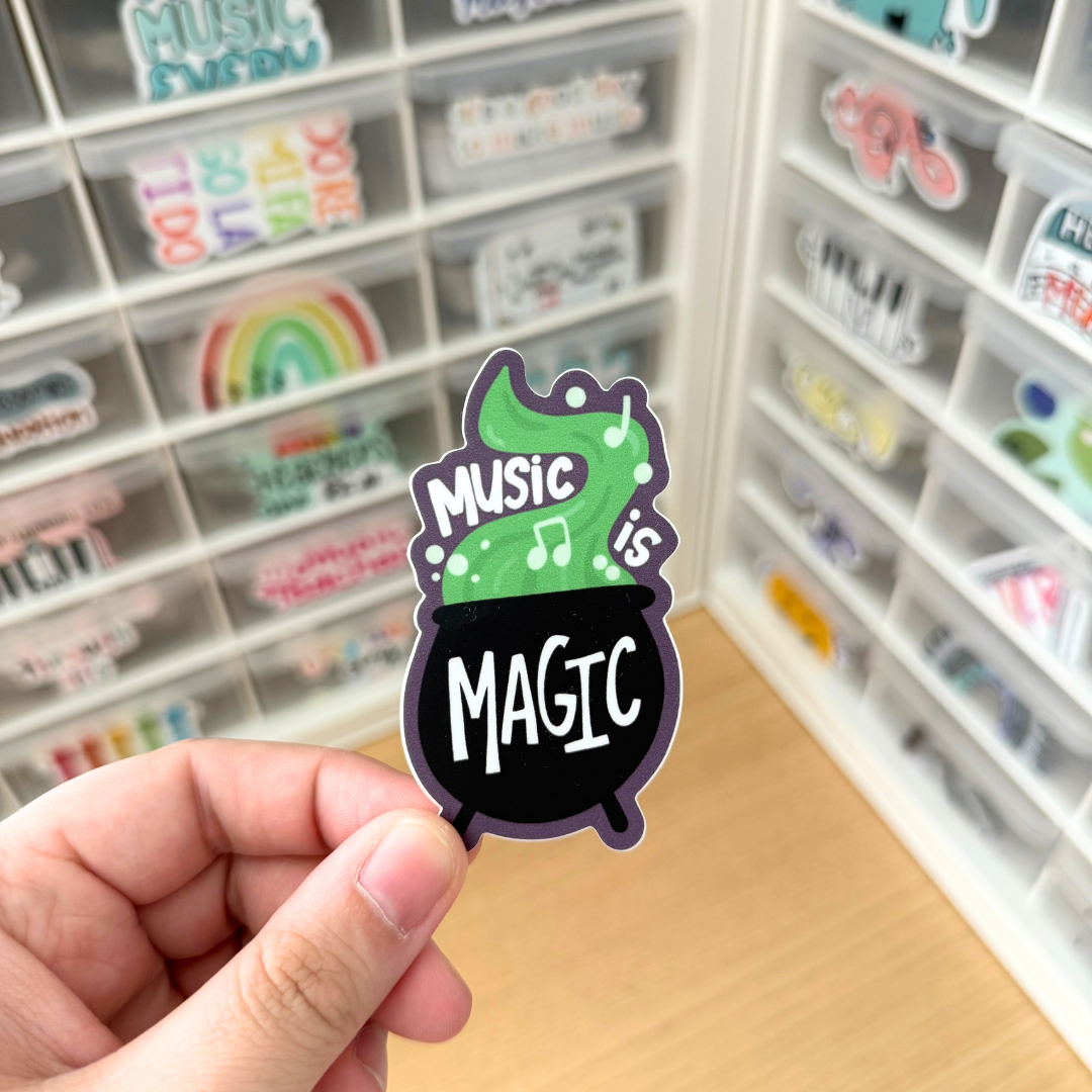 Music is Magic Sticker