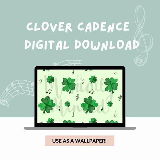 Clover Cadence Pattern DIGITAL DOWNLOAD