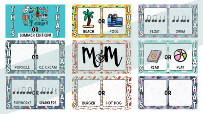 Summer Rhythm Fun: This or That Google Slides | Music Class Activity DIGITAL DOWNLOAD