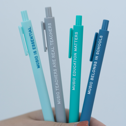 Music Education Advocate Gel Pen Set