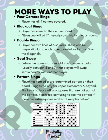 Musically Minted: Music Symbol Bingo | Student Music Bingo Cards | Class Games DIGITAL DOWNLOAD