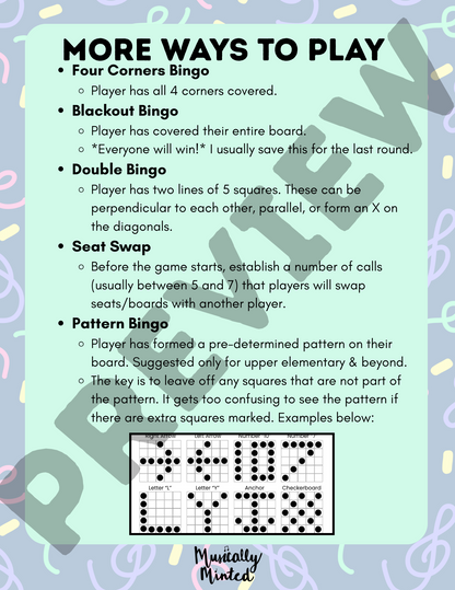 Musically Minted: Music Symbol Bingo | Student Music Bingo Cards | Class Games DIGITAL DOWNLOAD