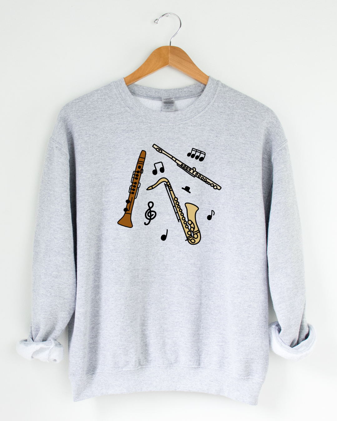 Woodwind Instruments Sweatshirt