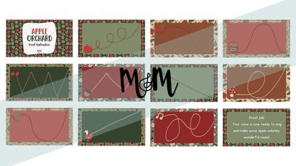 Apple Orchard | Vocal Exploration | Google Slides | Fall Music Class Activity | Vocal Warm-up