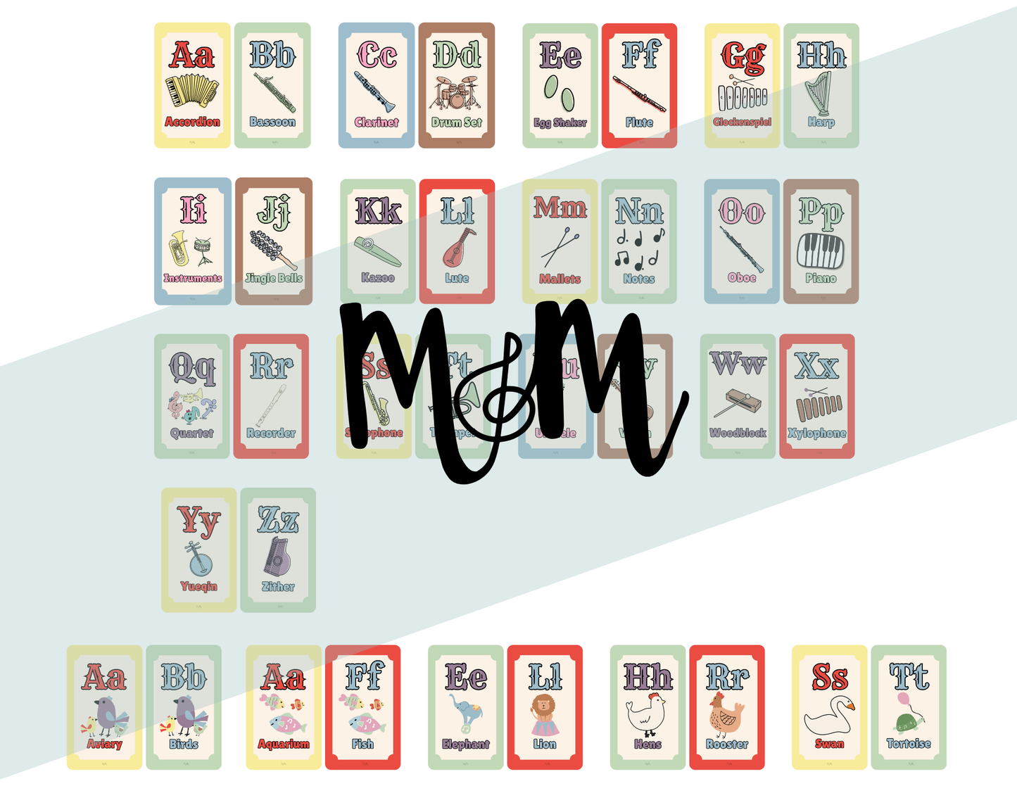 Carnival of Music: Music Alphabet | Music Classroom Decor