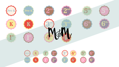 Carnival of Music: Grade Level Labels | Music Classroom Decor