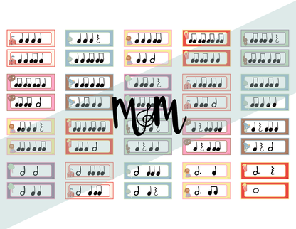 Carnival of Music: Rhythm Cards | Music Classroom Decor