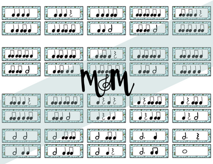 Elementary Instruments: Rhythm Cards DIGITAL DOWNLOAD