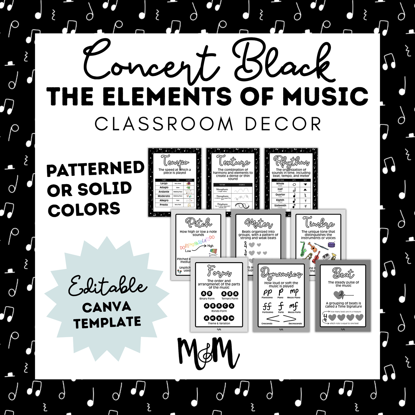 Concert Black: Elements of Music DIGITAL DOWNLOAD