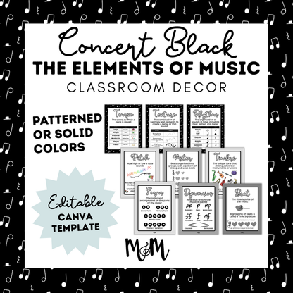 Concert Black: Elements of Music DIGITAL DOWNLOAD