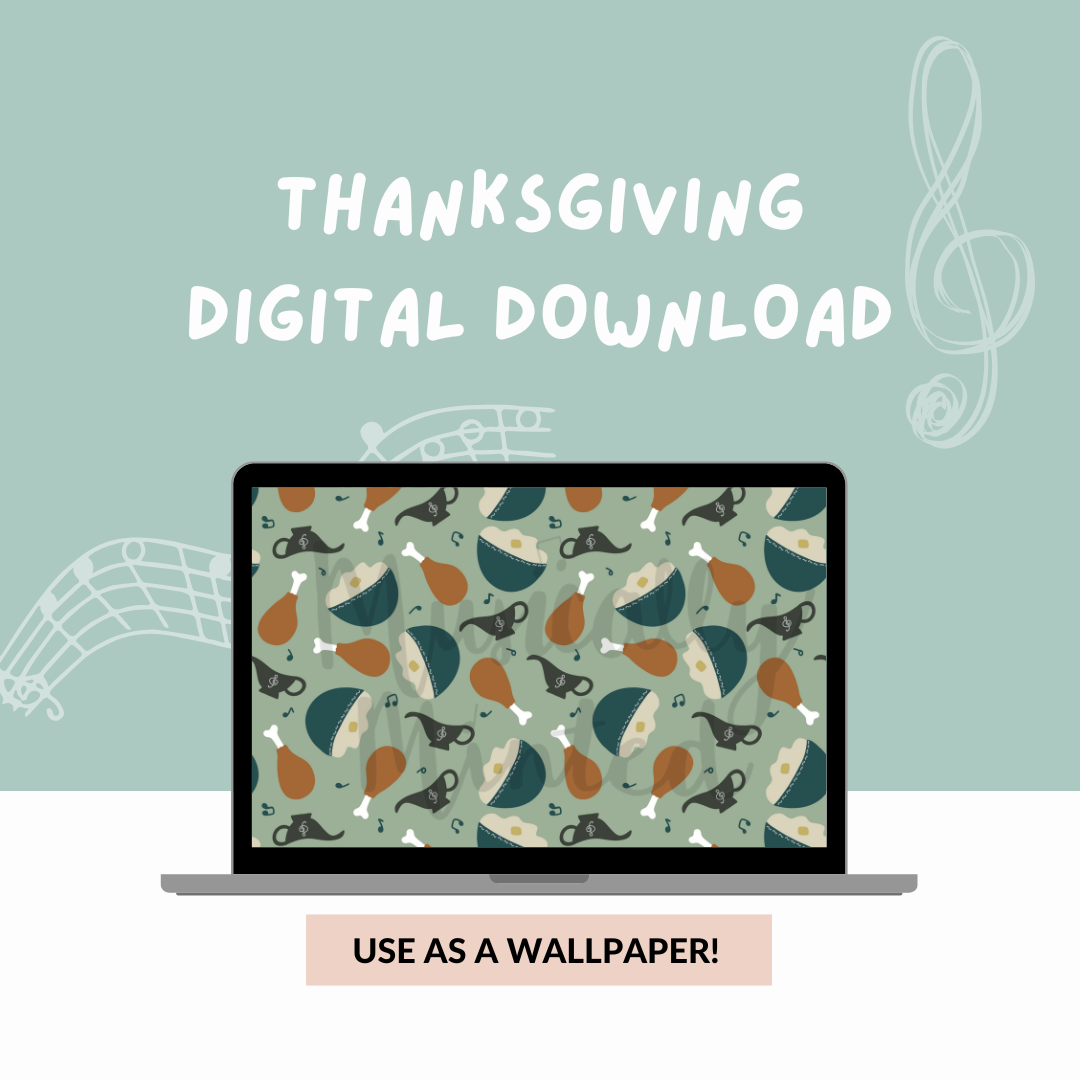 Thanksgiving Wallpaper DIGITAL DOWNLOAD