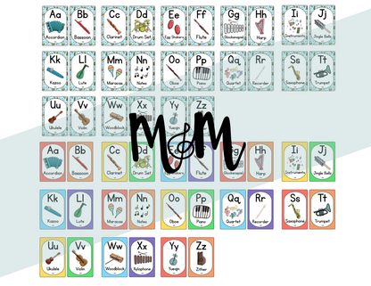Elementary Instruments: Music Alphabet DIGITAL DOWNLOAD