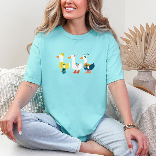Garden Goose Trio T-Shirt