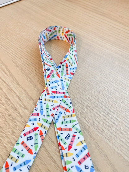 Solfege Crayon Lanyard