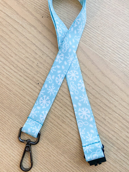 Let It Snow Lanyard