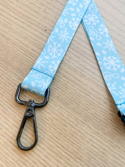Let It Snow Lanyard