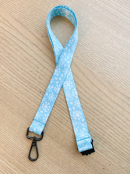 Let It Snow Lanyard