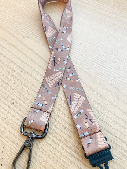 Music Room Essentials Neutral Lanyard