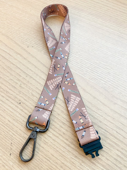 Music Room Essentials Neutral Lanyard