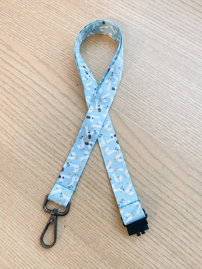 Silly Goose Trio Lanyard