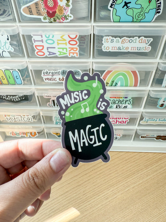 Music is Magic Sticker