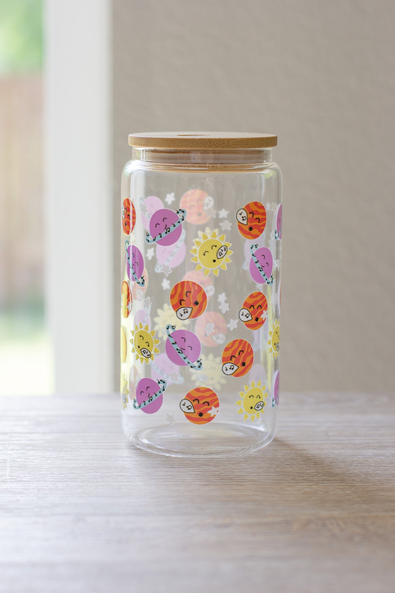 The Planets Glass Can