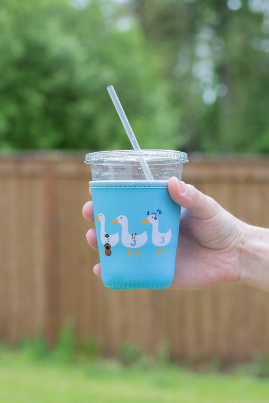 Silly Goose Trio Coffee Coozie