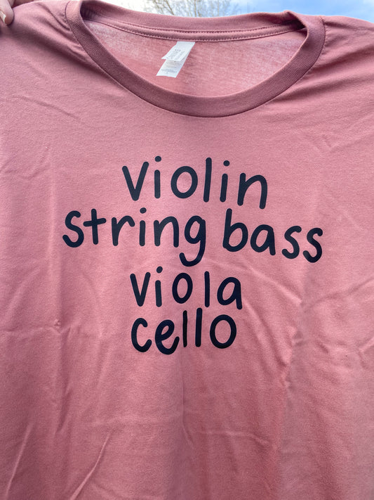 String Instruments T-Shirt