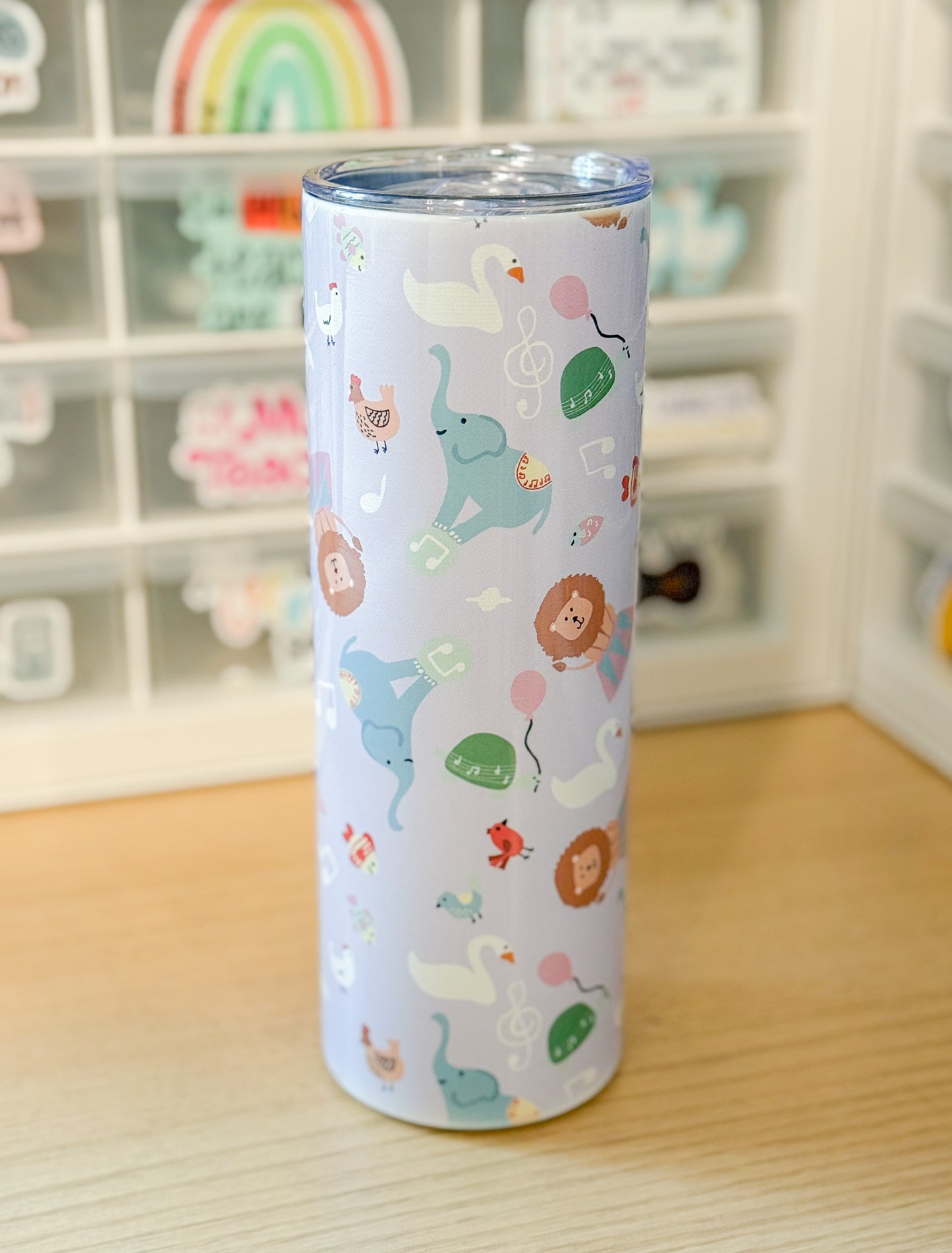 Carnival Of The Animals Skinny Tumbler