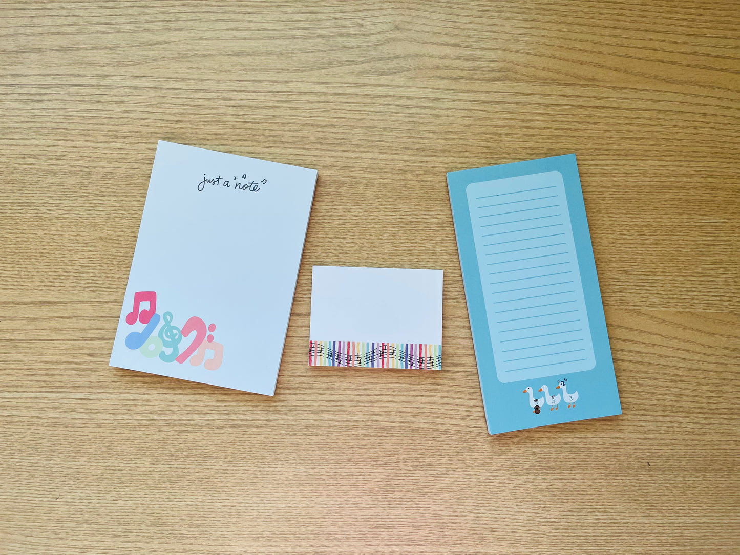 Rainbow Stripes Large Sticky Notes