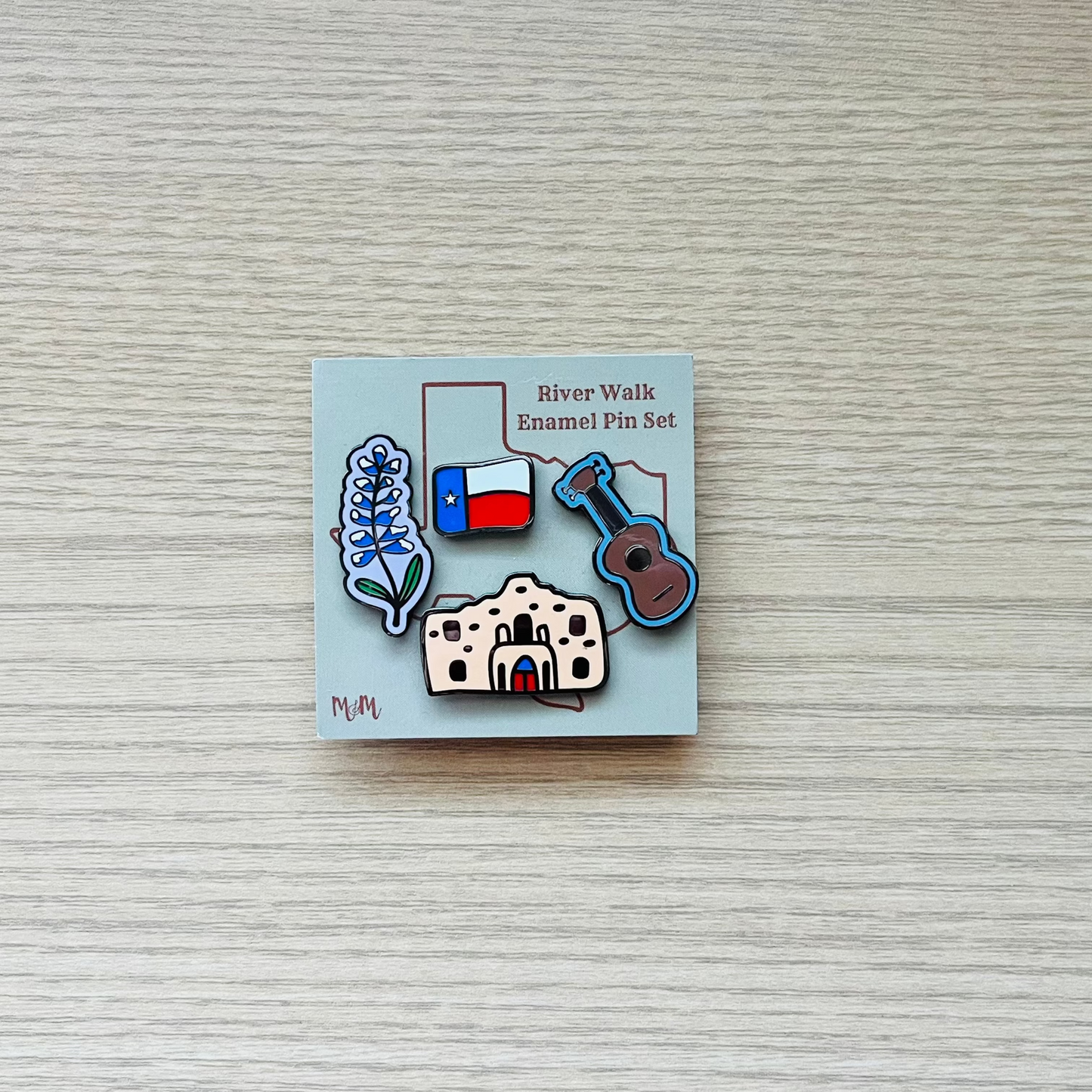 LIMITED EDITION Riverwalk Enamel Pin Set