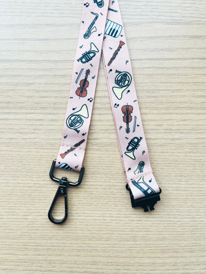 Instrument Family Lanyard